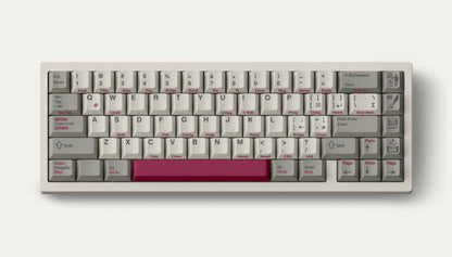 FBB Retro Red PBT Keycap Set