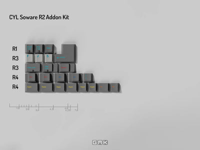 GMK Soware R2 ABS Keycap Set