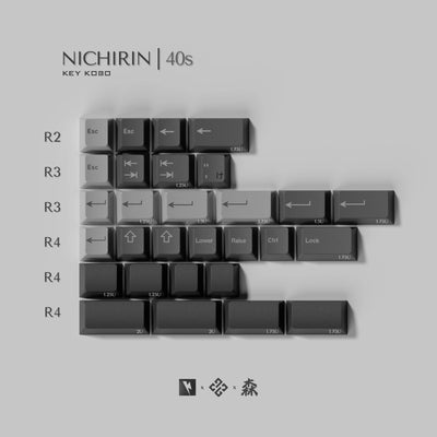 [GB] KKB Nichirin Doubleshot ABS Keycaps Set