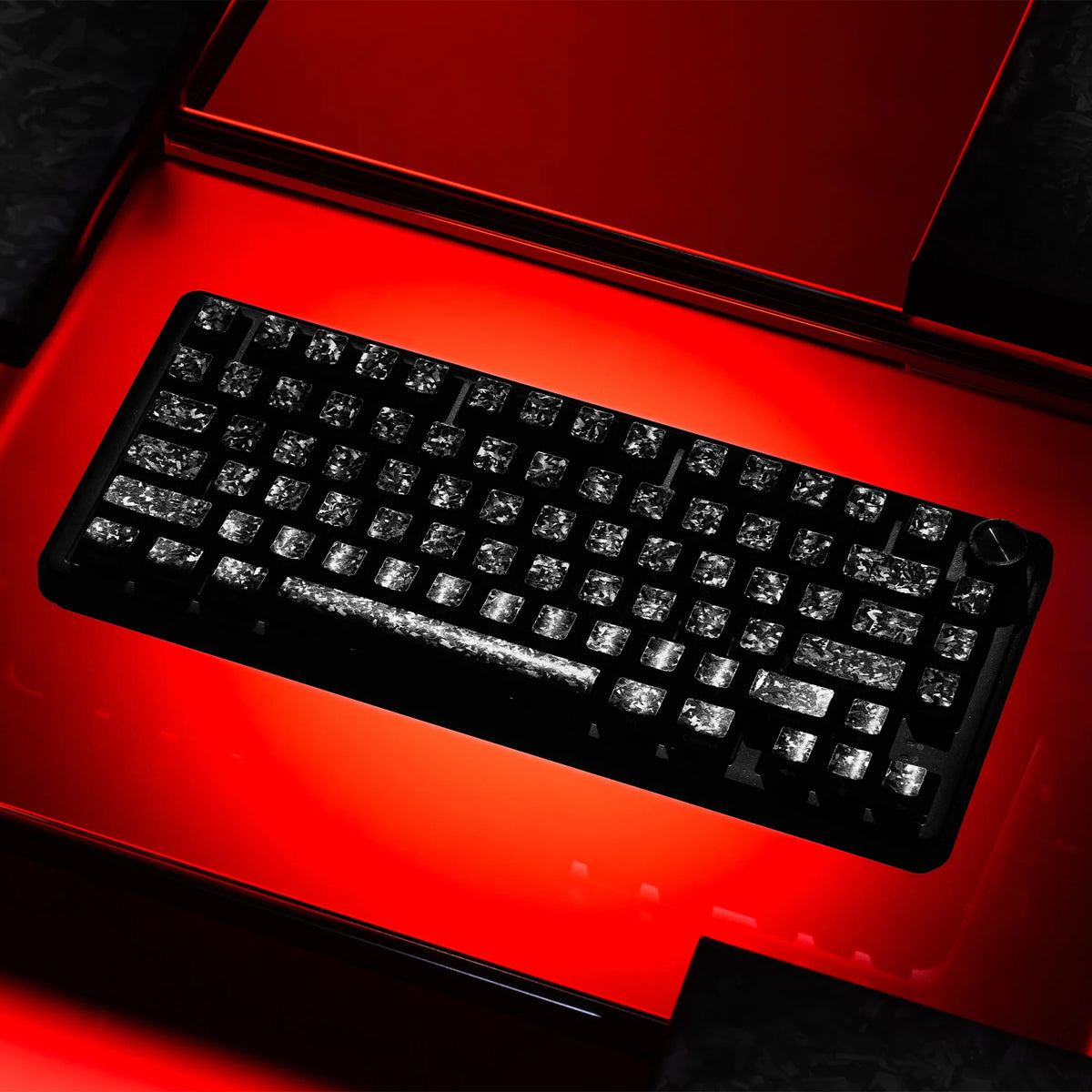 XVX Forged Carbon PBT Keycap Set