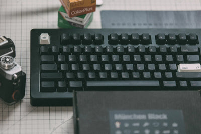 LeleLab München Schwarz ABS Keycap Set