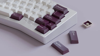 GMK Maroon ABS Keycap Set