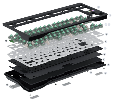 Wooting 80HE Keyboard