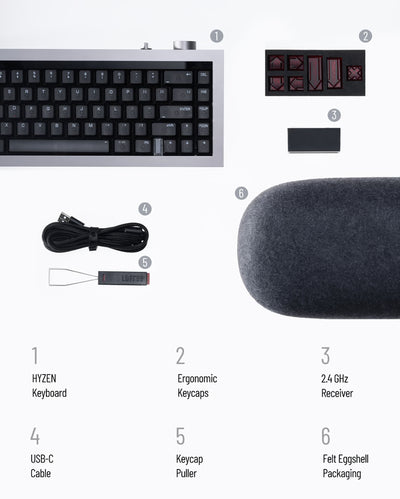 [Preorder] Lofree Hyzen Mechanical Magnetic keyboard