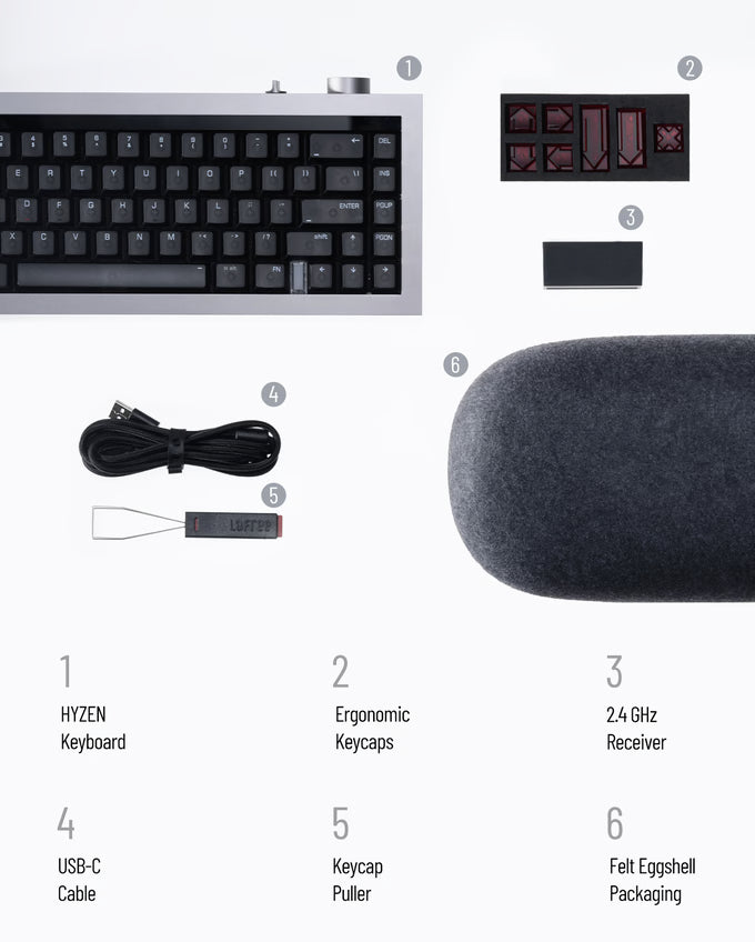 [Preorder] Lofree Hyzen Mechanical Magnetic keyboard