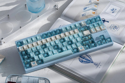 A Design Bunny Holiday Land PBT Keycap Set