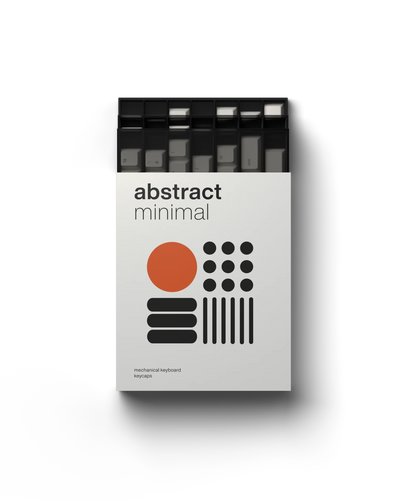 [Preorder] Abstract Minimal PBT Keycaps