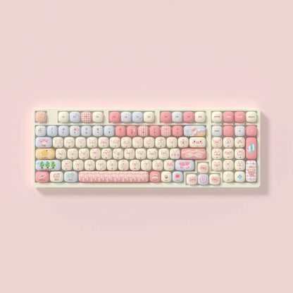 Akko MOG Piggy Party PBT Keycap Set