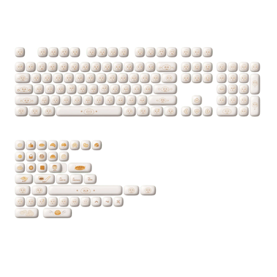 Akko MOG Steamed Buns PBT Keycap Set