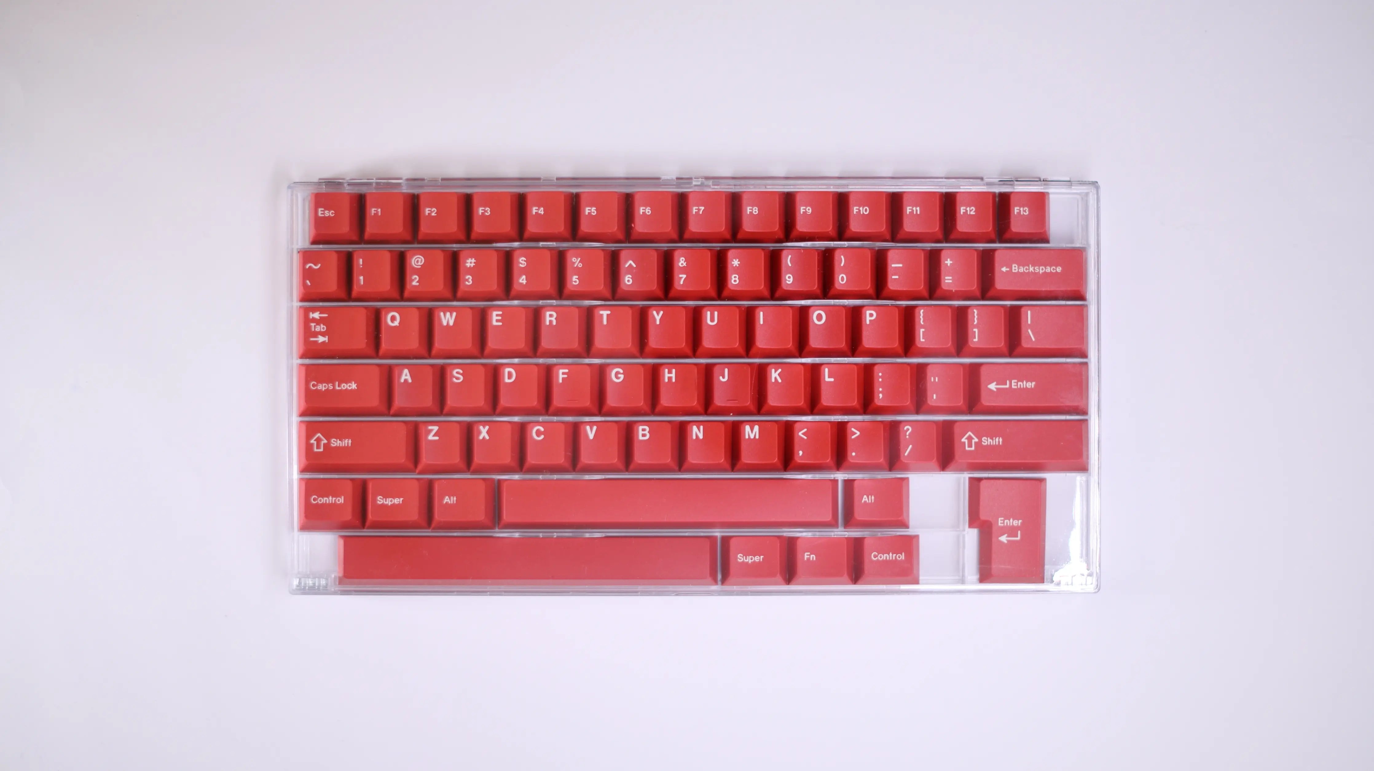 ArmorSuit Classic Red ABS Keycap Set