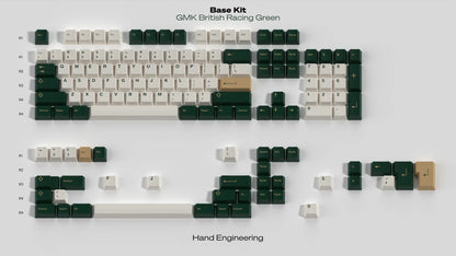 GMK British Racing Green (BRG) ABS Keycap Set