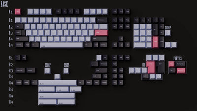 [GB] KAP Buff Bride Doubleshot ABS Keycaps