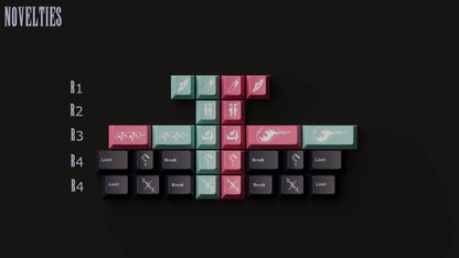 [GB] KAP Buff Bride Doubleshot ABS Keycaps