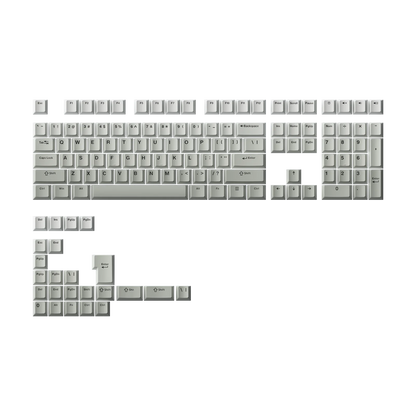 Akko Cool Gray PBT Keycap Set