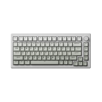 Akko Cool Gray PBT Keycap Set