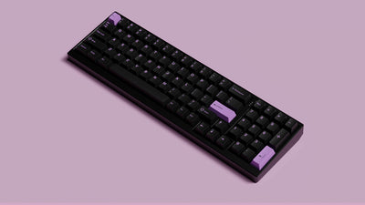 GMK CYL Lilac On Black ABS Keycap Set