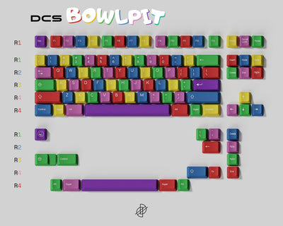 [GB] DCS Bowl Pit ABS Keycap Set