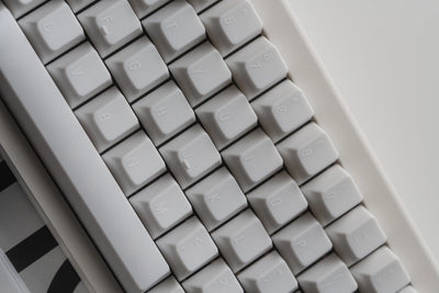 LeleLab Hokkaido White ABS Keycap Set