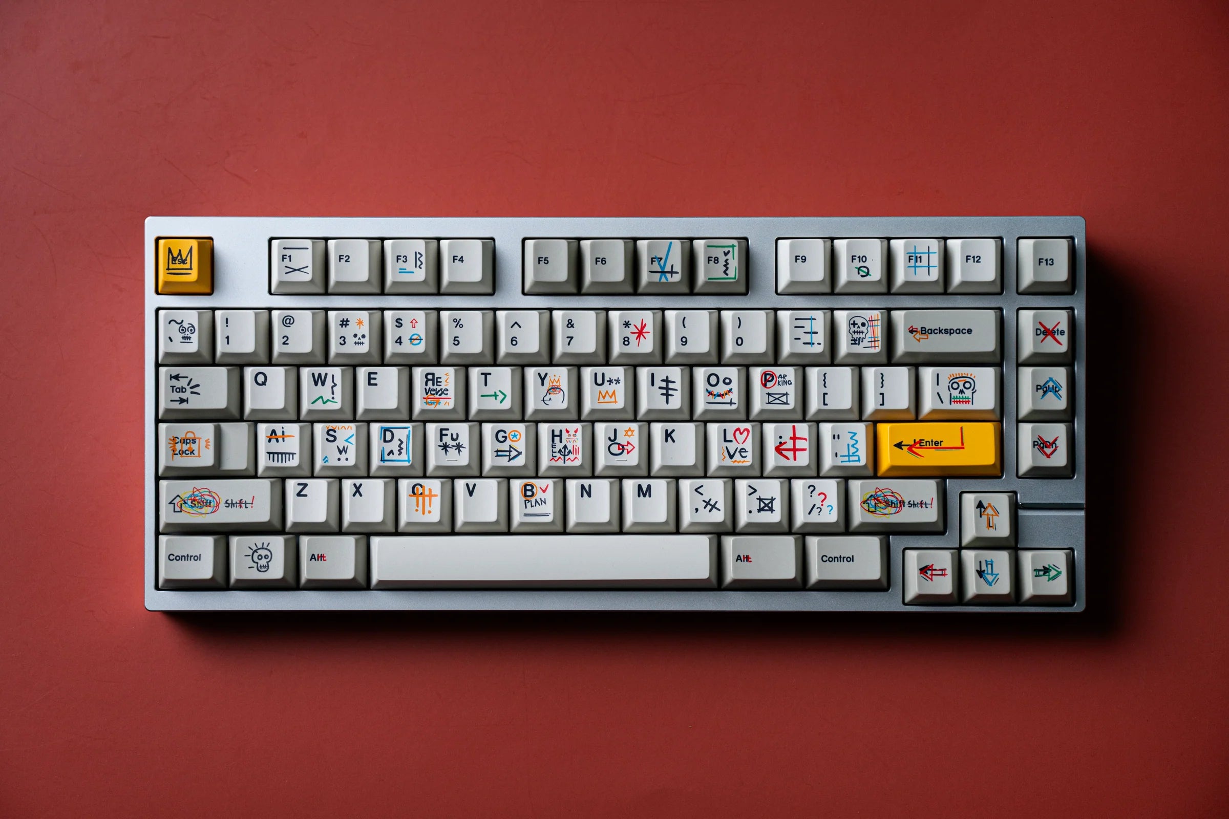 Swagkeys Doodlecaps Nakseo PBT Keycaps