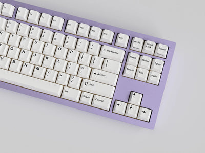 GMK Classic Black On White ABS Keycap Set