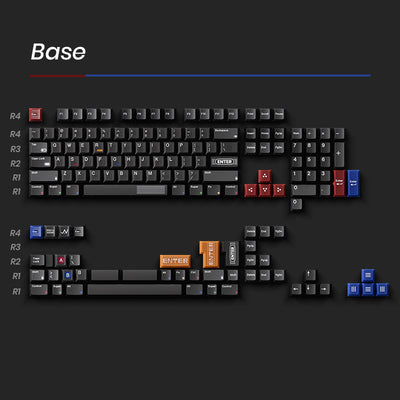 80Retros Game 1989 Black PBT Keycap Set