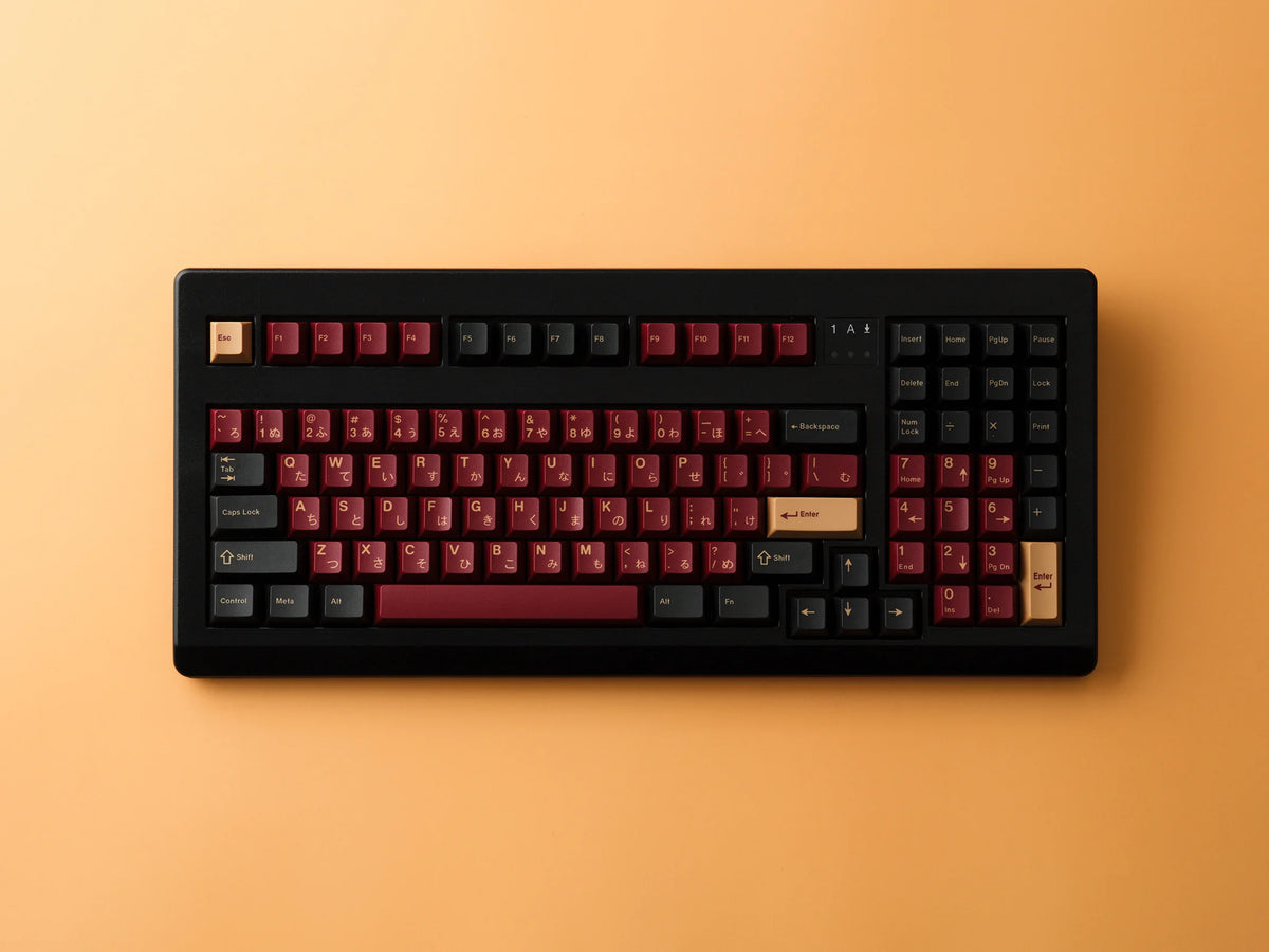 GMK CYL Red Samurai ABS Keycap Set