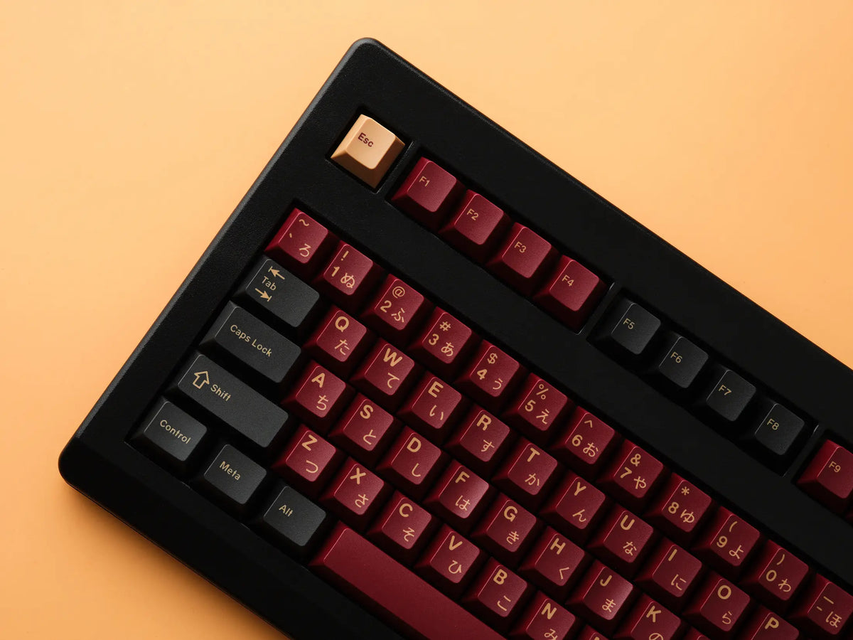 GMK CYL Red Samurai ABS Keycap Set