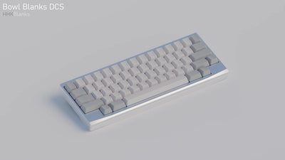[GB] DCS Bowl Blanks ABS Keycaps