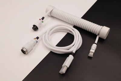 Custom Coiled Aviator Keyboard Cable (Minerva)