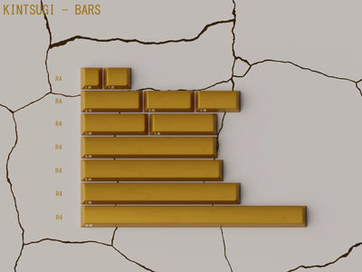 [GB] KKB Kintsugi Shiro ABS Keycap Set