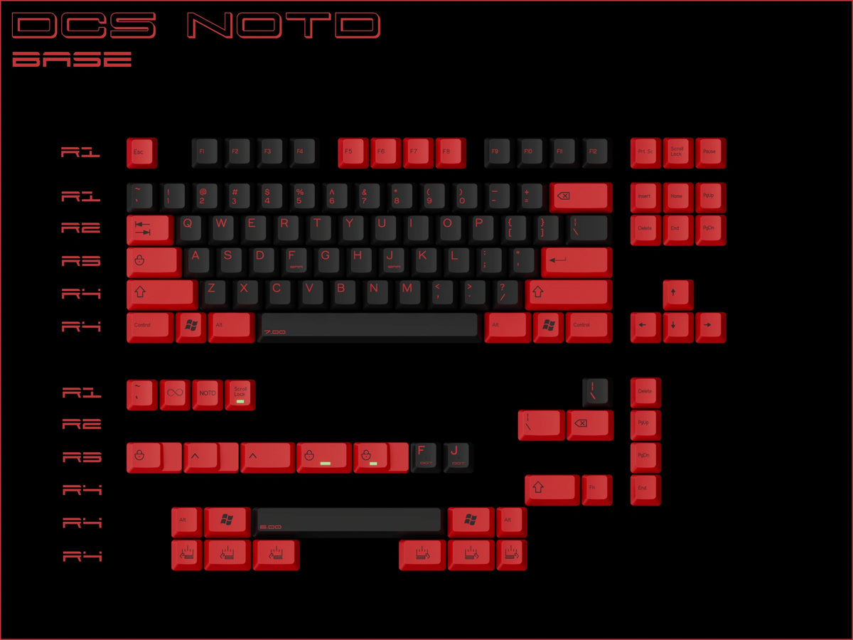 [GB] DCS NOTD ABS Keycap Set