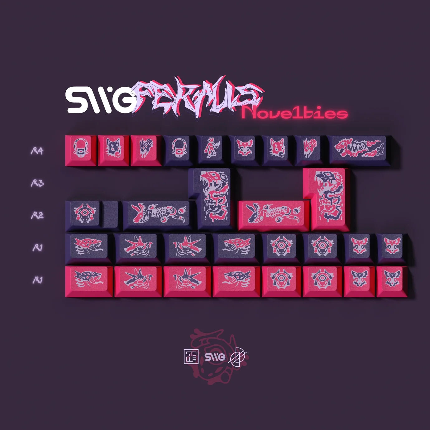 [GB] SWG Feralis ABS Keycap Set