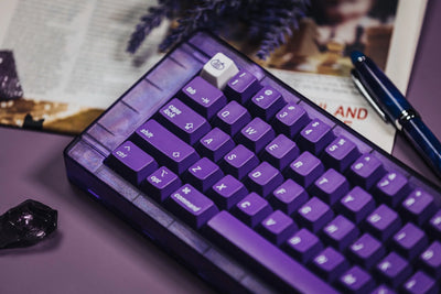 LeleLab Paris Purple MacOS ABS Keycap Set