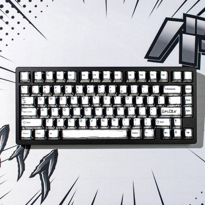 Shenpo Comics Mixed Lights PBT Keycap Set