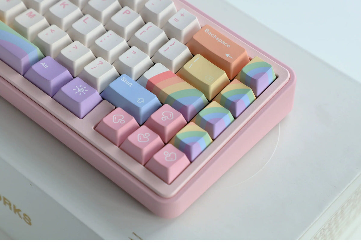 MG Rainbow Candy PBT Keycap Set