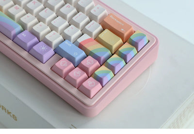 MG Rainbow Candy PBT Keycap Set