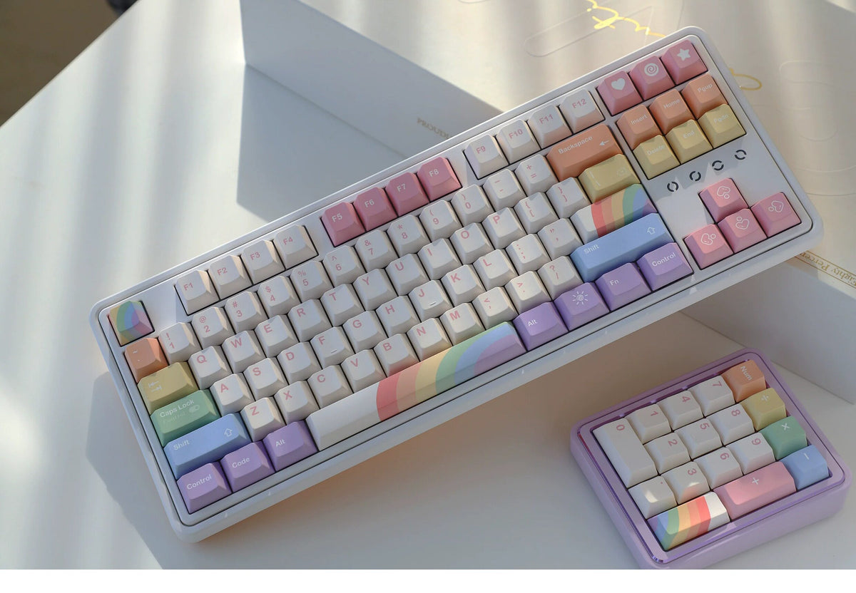 MG Rainbow Candy PBT Keycap Set