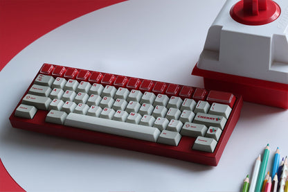 ArmorSuit Classic Red PBT Keycap Set