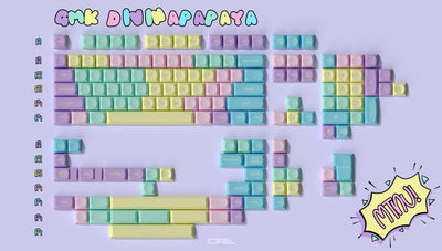 [GB] GMK Divinapapaya ABS Keycap Set