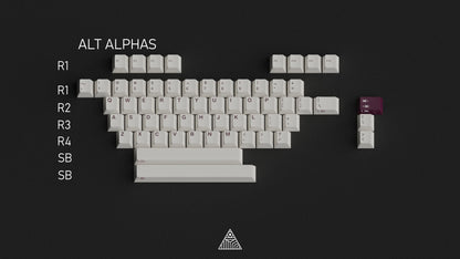 GMK Maroon ABS Keycap Set