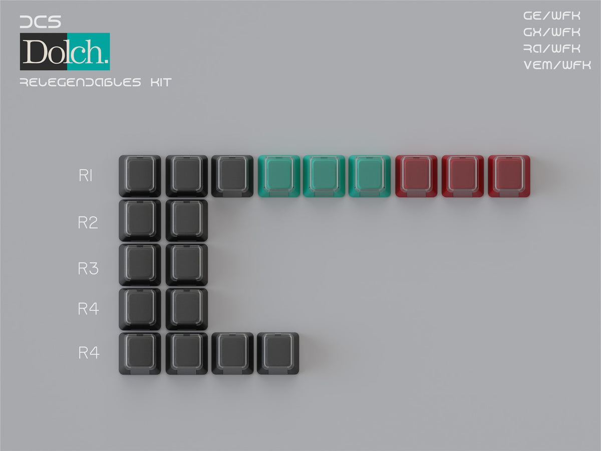 [GB] DCS Dolch ABS Keycaps