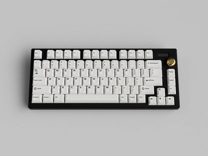 GMK Classic Black On White ABS Keycap Set