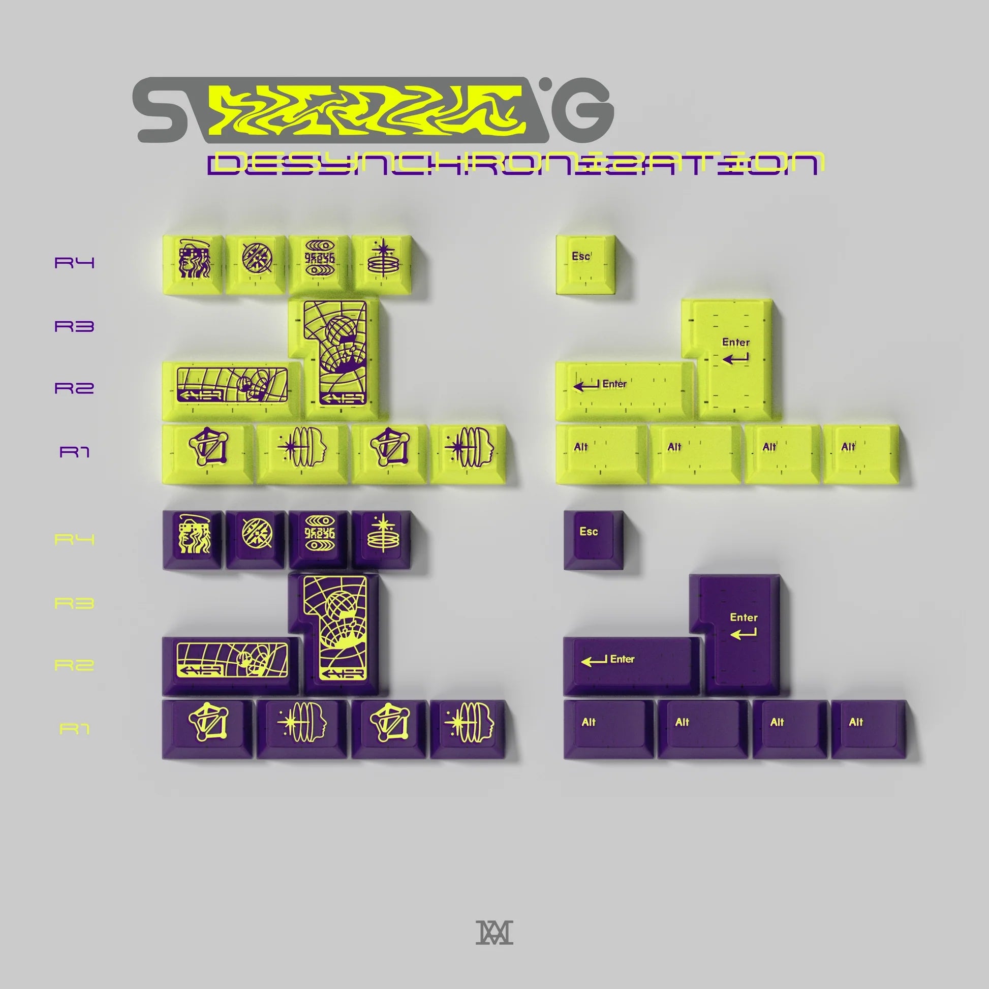 [GB] SWG Nerve ABS Keycap Set