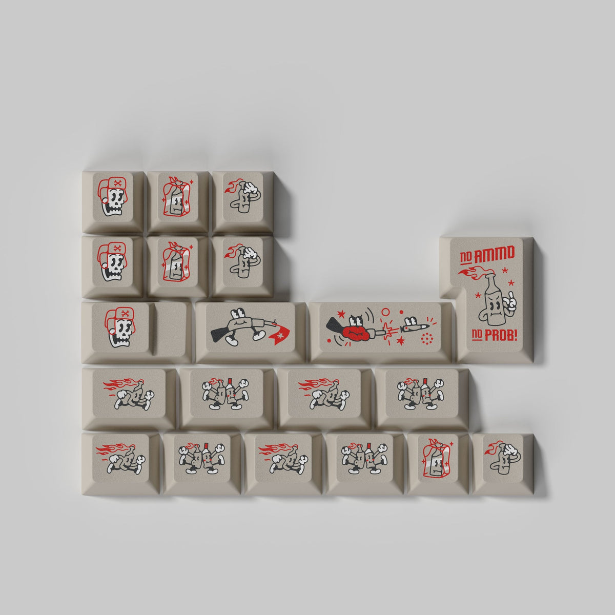 SWG Rubber ABS Keycap Set
