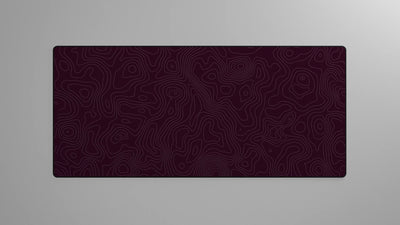 GMK Maroon Deskmats