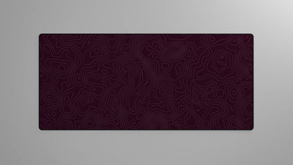 GMK Maroon Deskmats