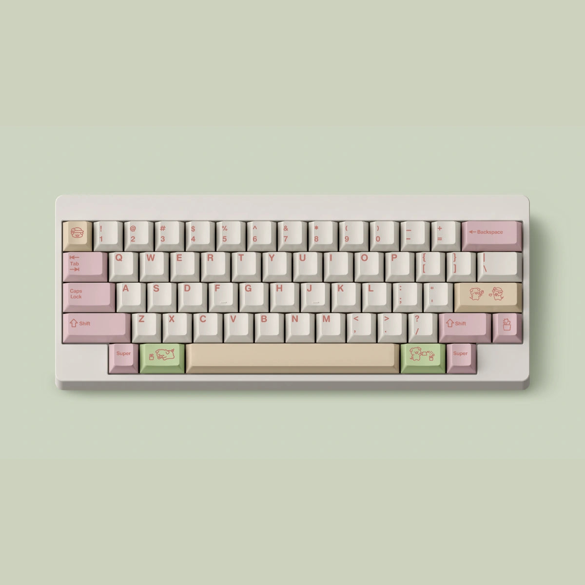 FBB Flower Shop PBT Keycap Set