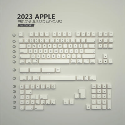 XMI 2023 Apple PBT Keycap Set