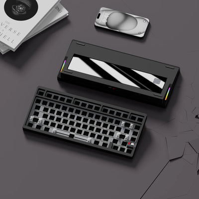 Weikav NUT75 Wireless Barebone Mechanical Keyboard Kit Black