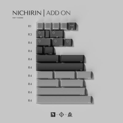 [GB] KKB Nichirin Doubleshot ABS Keycaps Set